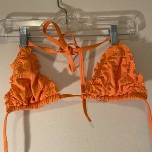 Orange 2-piece bikini